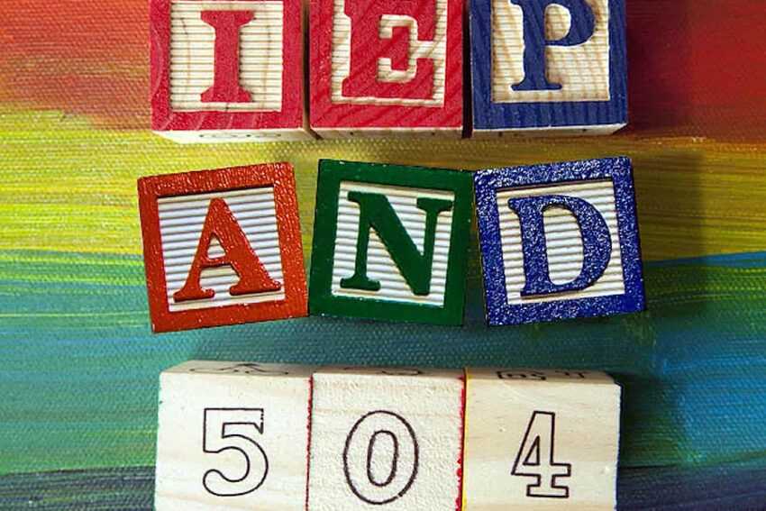 504 Plan & IEP